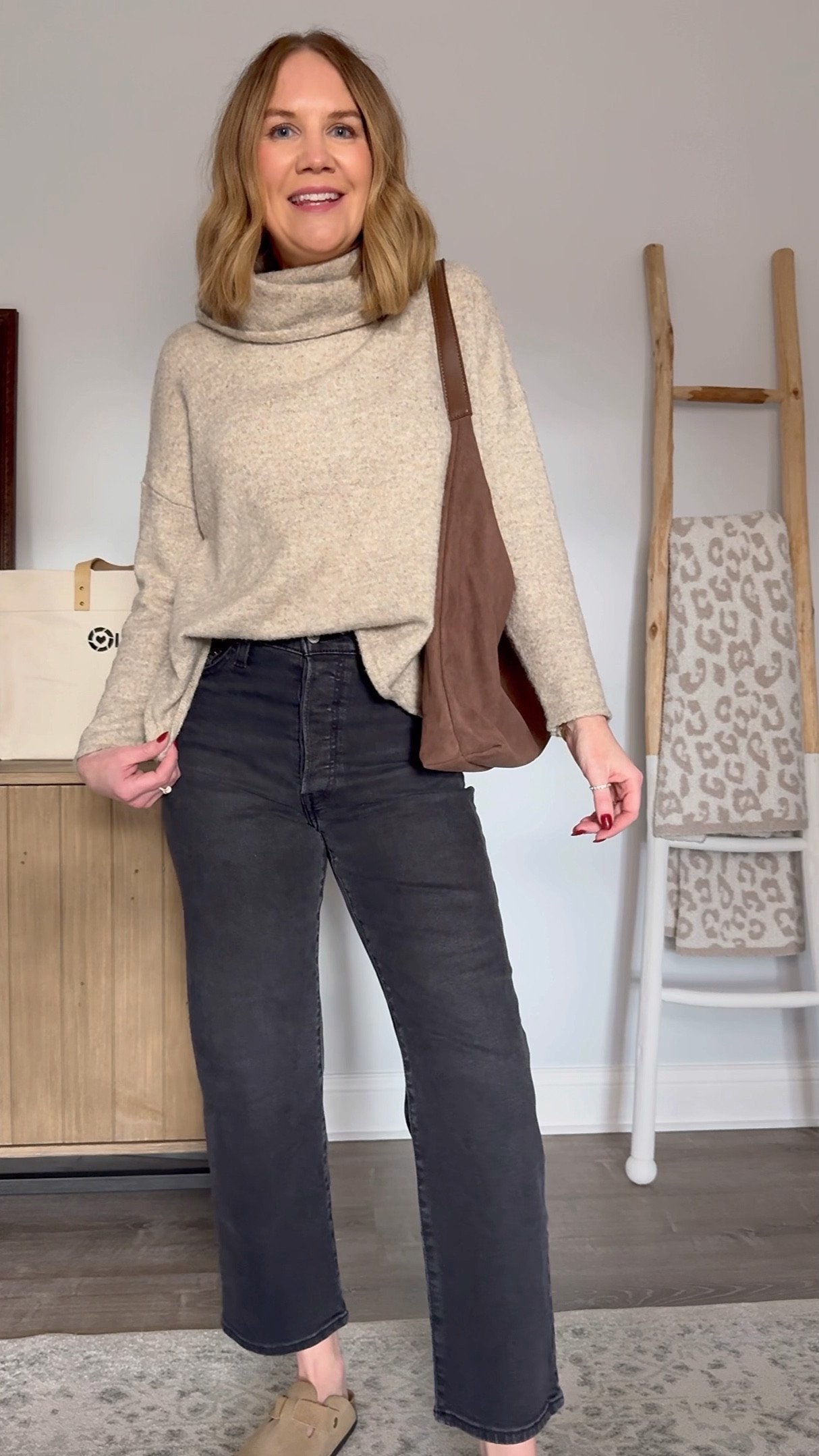 ✨GOOD DEAL ALERT✨Shouting from the roof tops over these $10 cowl neck sweaters!  For reference, I’m 5’7” and about 135lbs and my true to size medium gives an oversized fit.

Walmart fashion find, affordable fashion, style on a budget, gifts under $10, what to wear, how to style, over 40 fashion, casual chic, oversized sweater



#LTKSeasonal #LTKOver40 #LTKSaleAlert