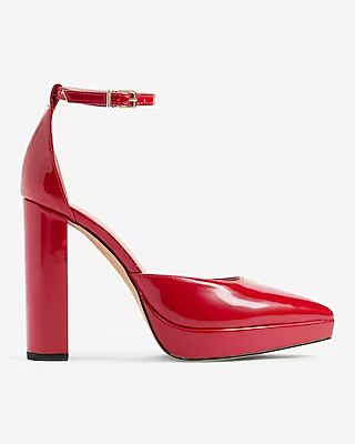 Closed Pointed Toe Platform Pumps | Express