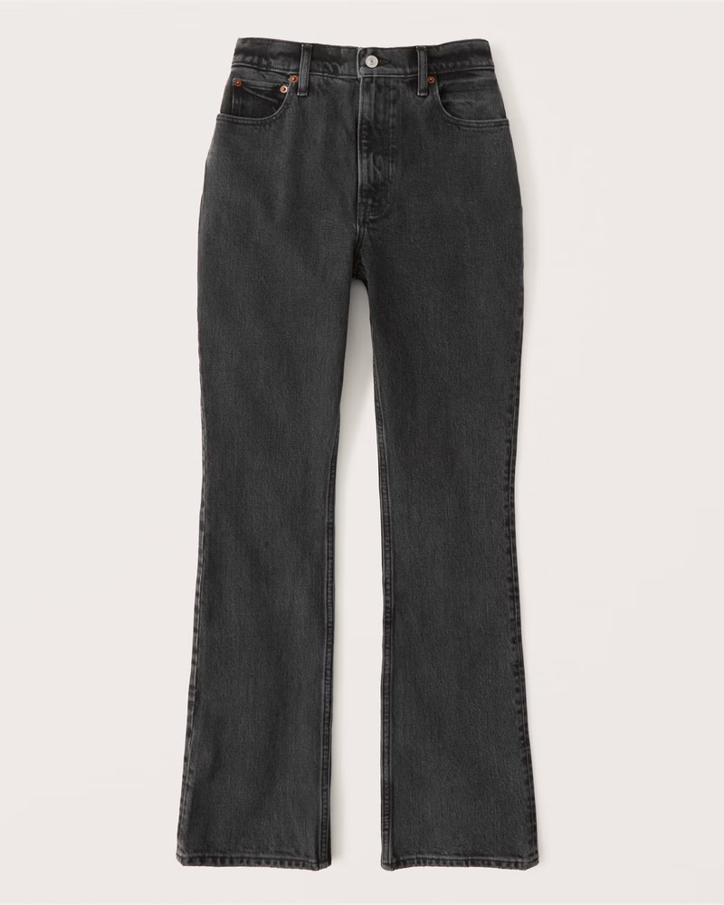 Curve Love Ultra High Rise Vintage Flare Jeans | Abercrombie & Fitch (US)