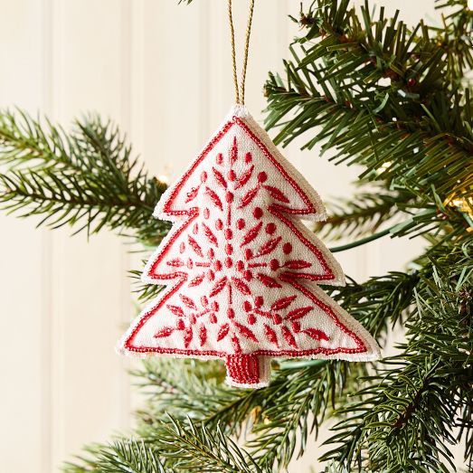 Felt Christmas Tree Ornament | West Elm (US)