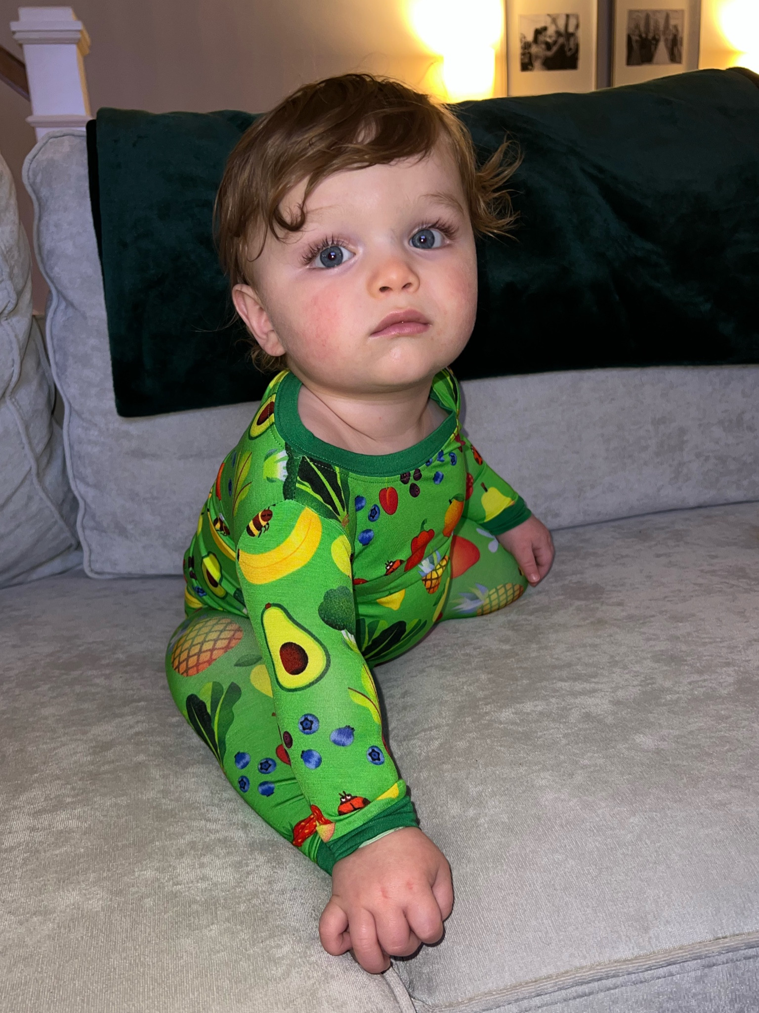 Dawson in little sleepies pjs 💚

#LTKbaby #LTKbump #LTKfamily