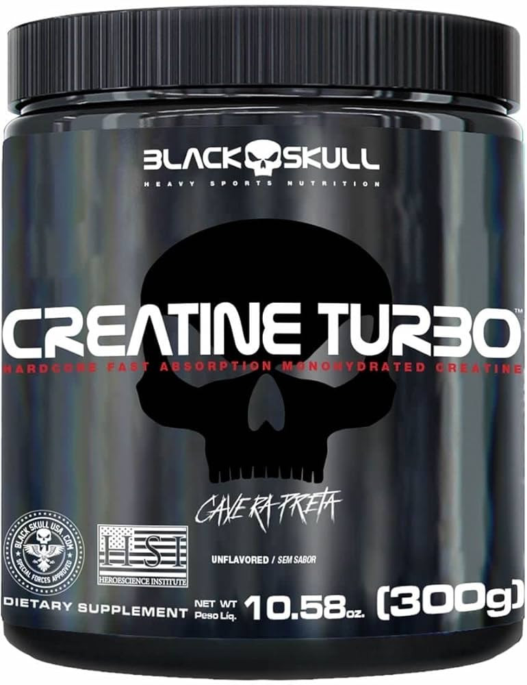 Black Skull Creatine Turbo - 300 g | Amazon (BR)