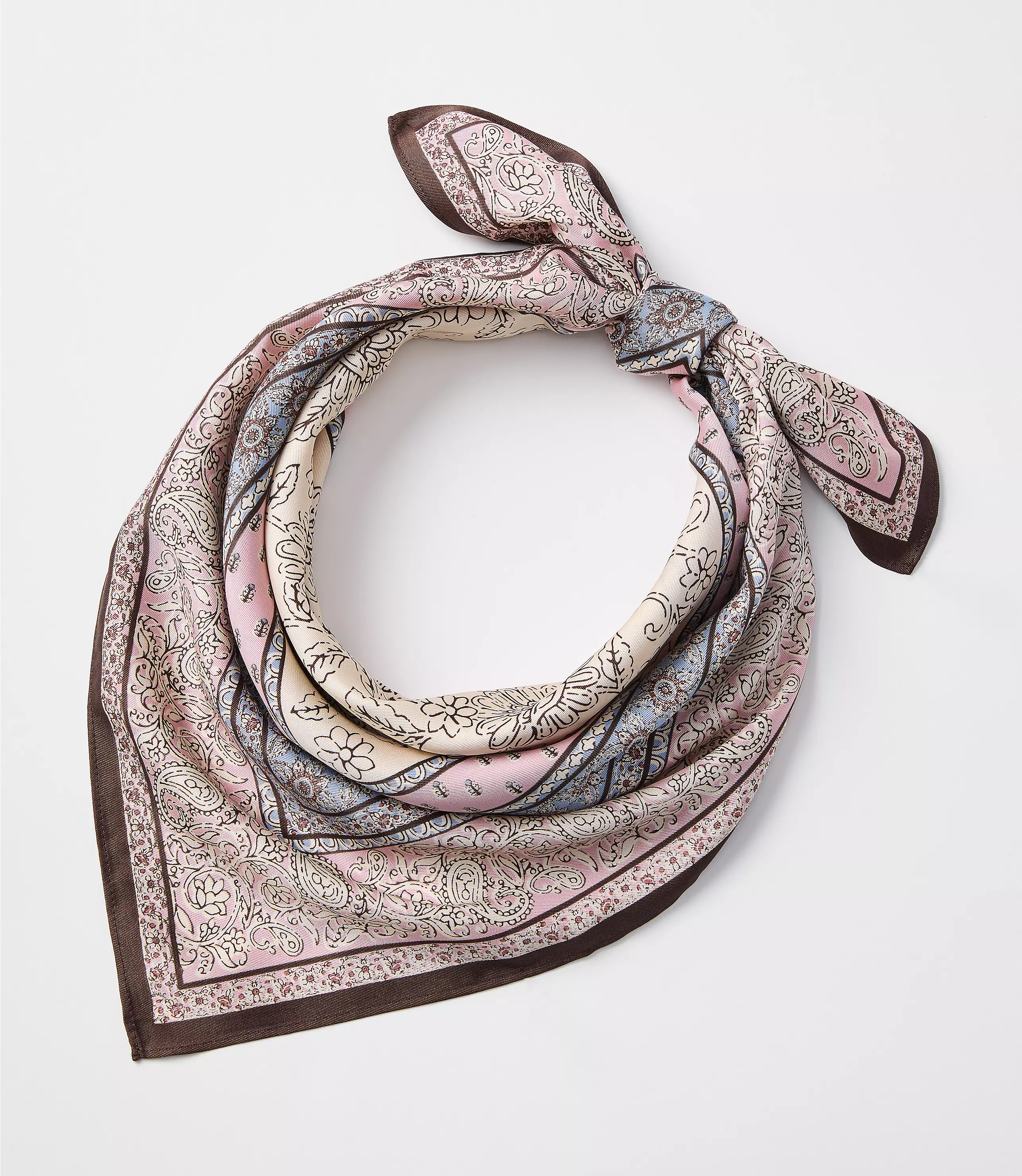 Patchwork Square Scarf | LOFT