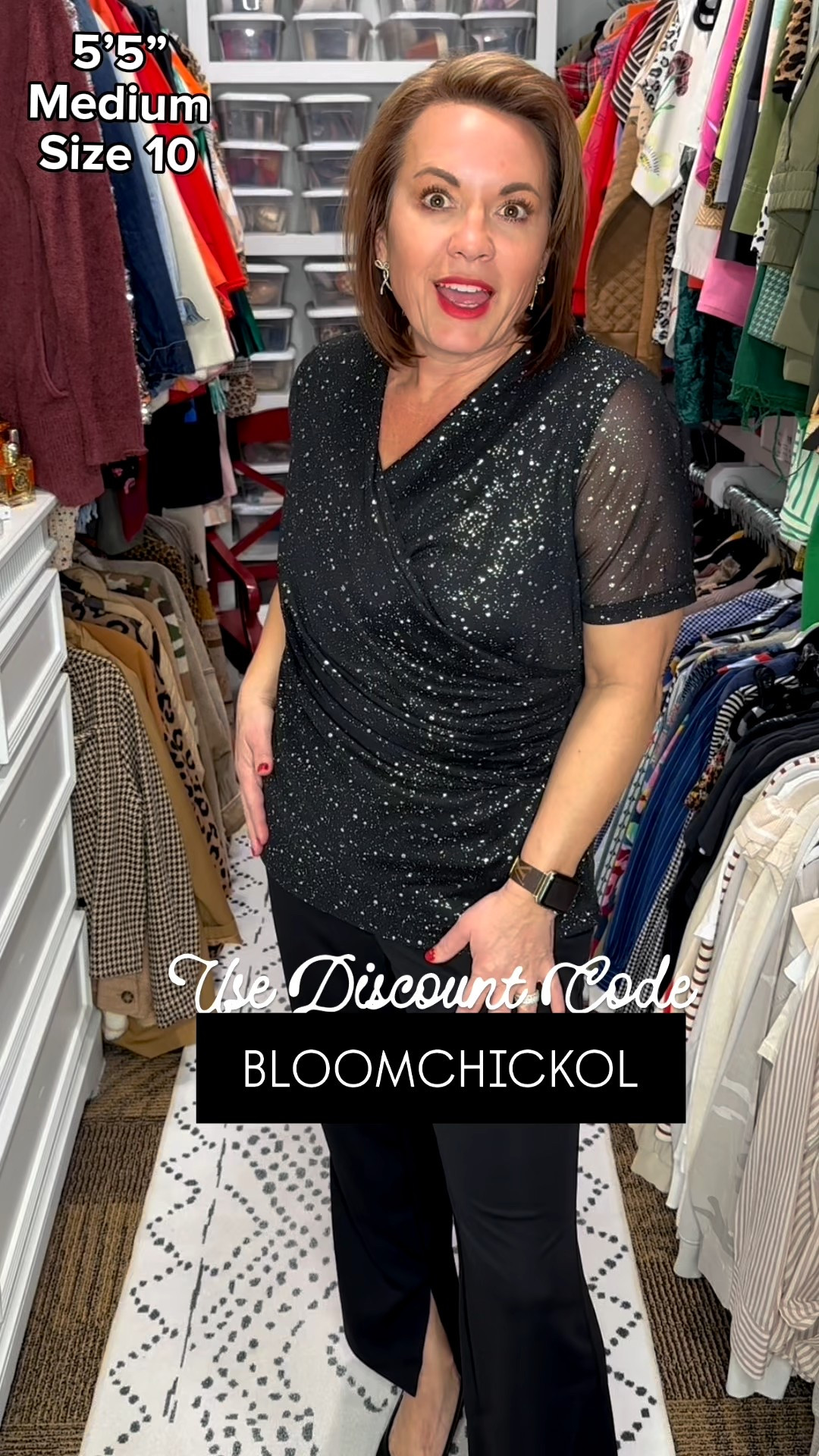 Sharing two standout BloomChic blouses styled with one ultra-flattering pair of black pants — the kind of pieces you reach for when you want to feel confident, comfortable, and put together.

Perfect for New Year’s Eve outfits, holiday parties, dinner events, cocktail nights, work-to-evening looks, and any festive occasion. These are timeless, mix-and-match staples you’ll wear season after season.

BloomChic always nails fit, comfort, and elevated details — and these pieces are no exception.

Use code: Bloomchickol for savings.



BloomChic outfit
BloomChic blouse
BloomChic pants
plus size BloomChic
BloomChic holiday outfit
BloomChic New Year’s Eve outfit
festive outfit ideas
holiday party outfit
New Year’s Eve outfit women
dressy casual outfit women
black dress pants women
wide leg black pants
comfortable dress pants
plus size dressy outfit
holiday blouse women
sparkle top women
black festive top
plum blouse outfit
elegant evening outfit
cocktail party outfit women
dinner date outfit women
holiday work outfit
office holiday outfit
dressy pants outfit
comfortable holiday outfit
over 40 style women
over 50 fashion
confidence boosting outfits
easy holiday outfits
classic holiday style
chic holiday looks
plus size festive fashion
flattering holiday outfits
LTK fashion finds
LTK holiday outfits
LTK BloomChic

#LTKHoliday #LTKootd #LTKFindsUnder50
