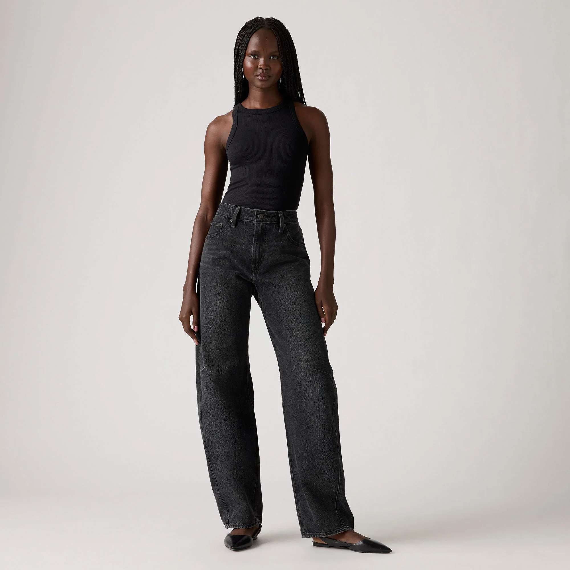 Women’s Baggy Dad Barrel Jeans Rebel Edge – Mid Rise Fit | Levi's AU