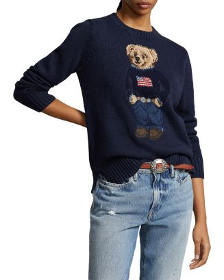 Polo Bear Flag Crewneck Sweater | Bloomingdale's (CA)