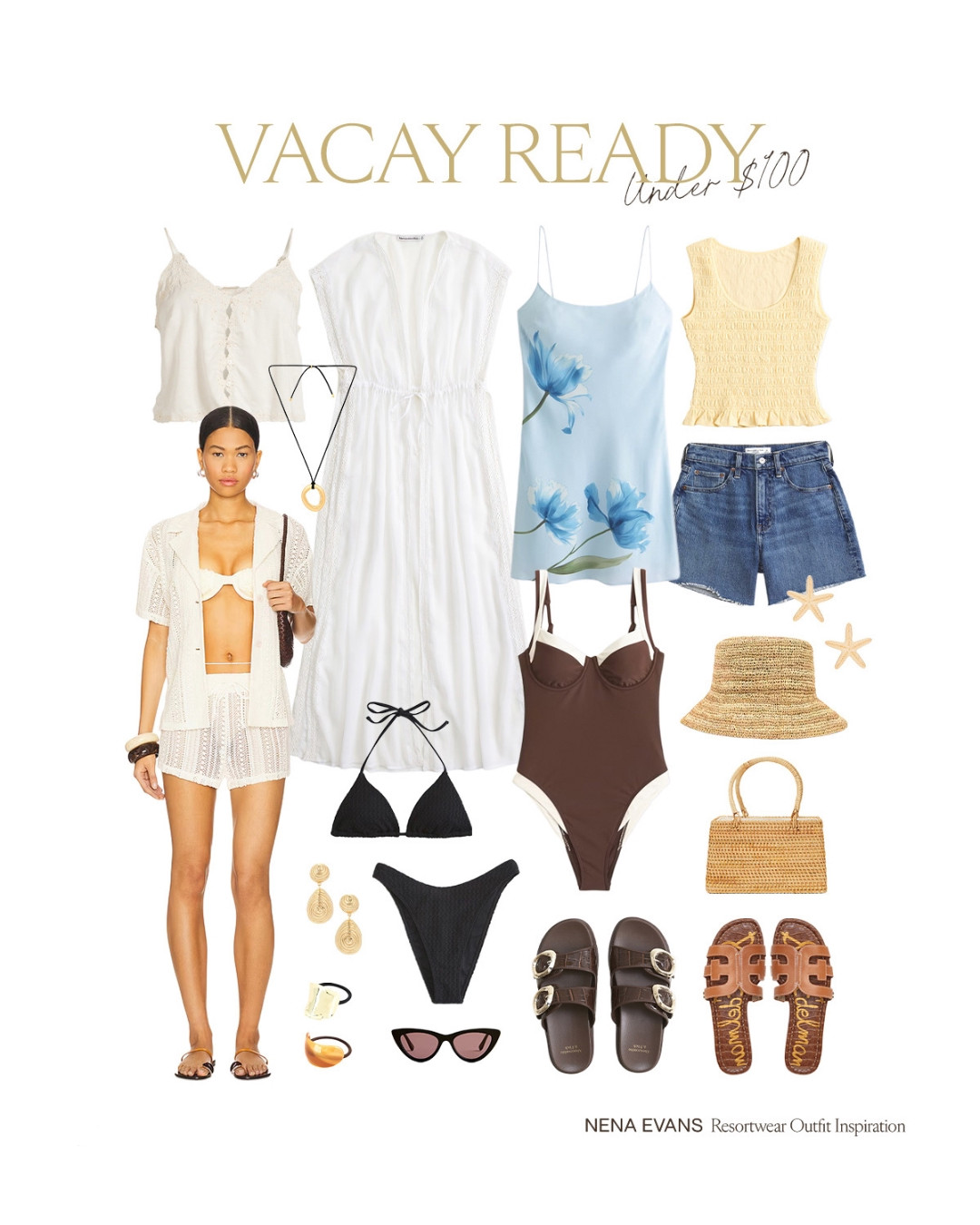 Resortwear lookbook: Under $100🤩

Beach outfit 
Pool outfit
Vacation outfit  
Swim
Bikini

#LTKTravel #LTKSeasonal