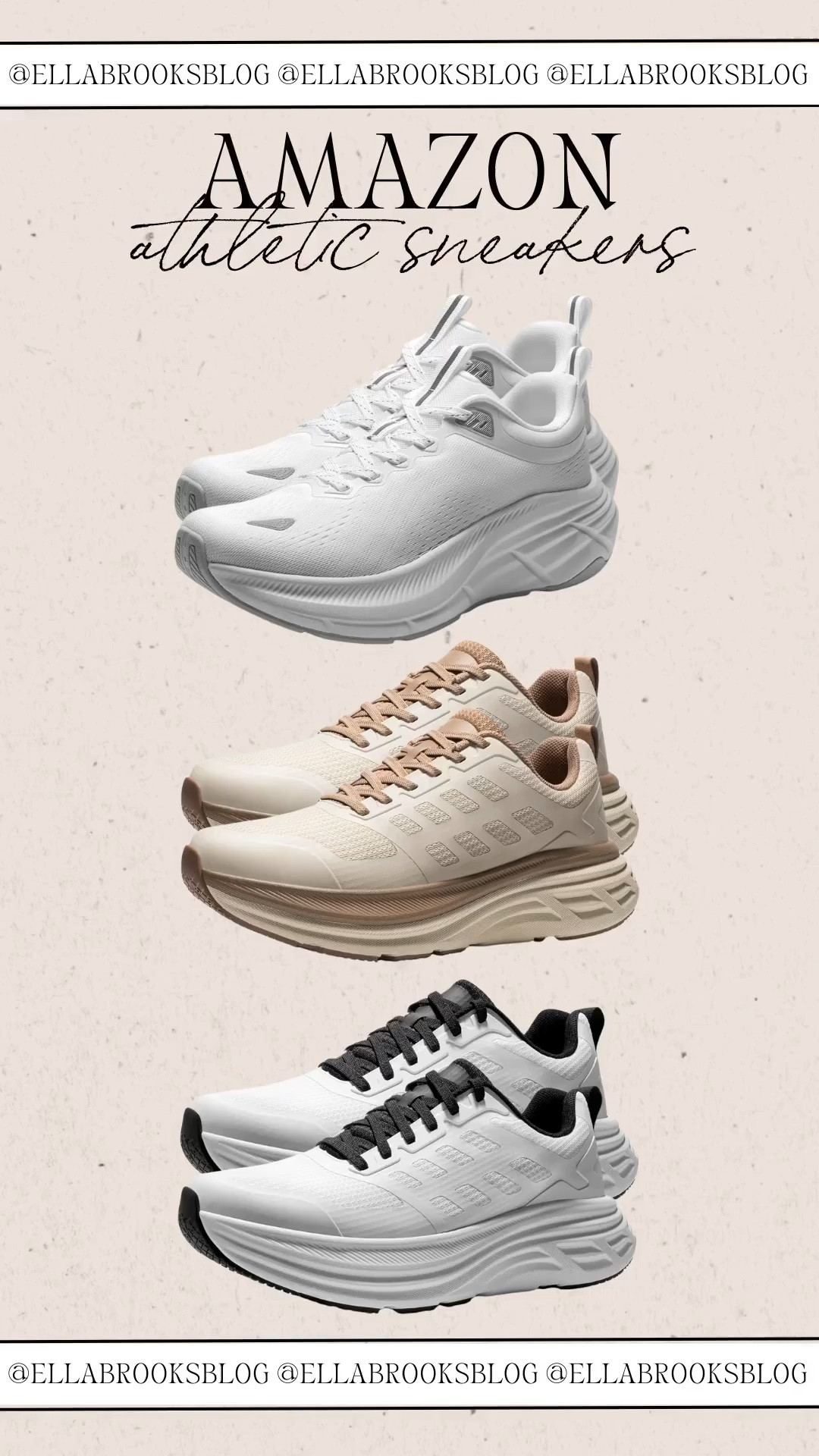 Amazon athletic sneakers!

Athleisure, active sneakers, look for less, amazon sneakers

#LTKfitnessgoals #LTKActive #LTKspring