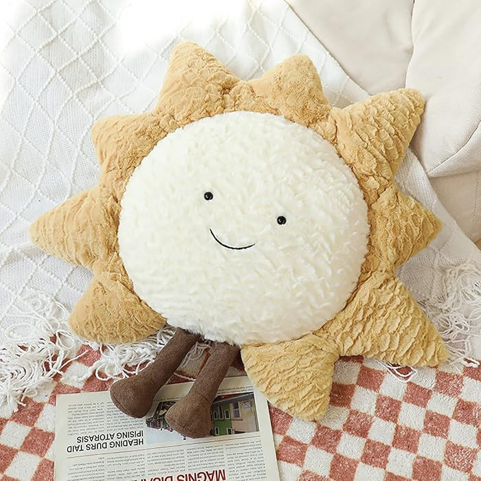 Moon Star Sun Pillow Sofa Cushion | Decorative Lumbar Support Pillow | Soft Plush Decorative Pill... | Amazon (US)