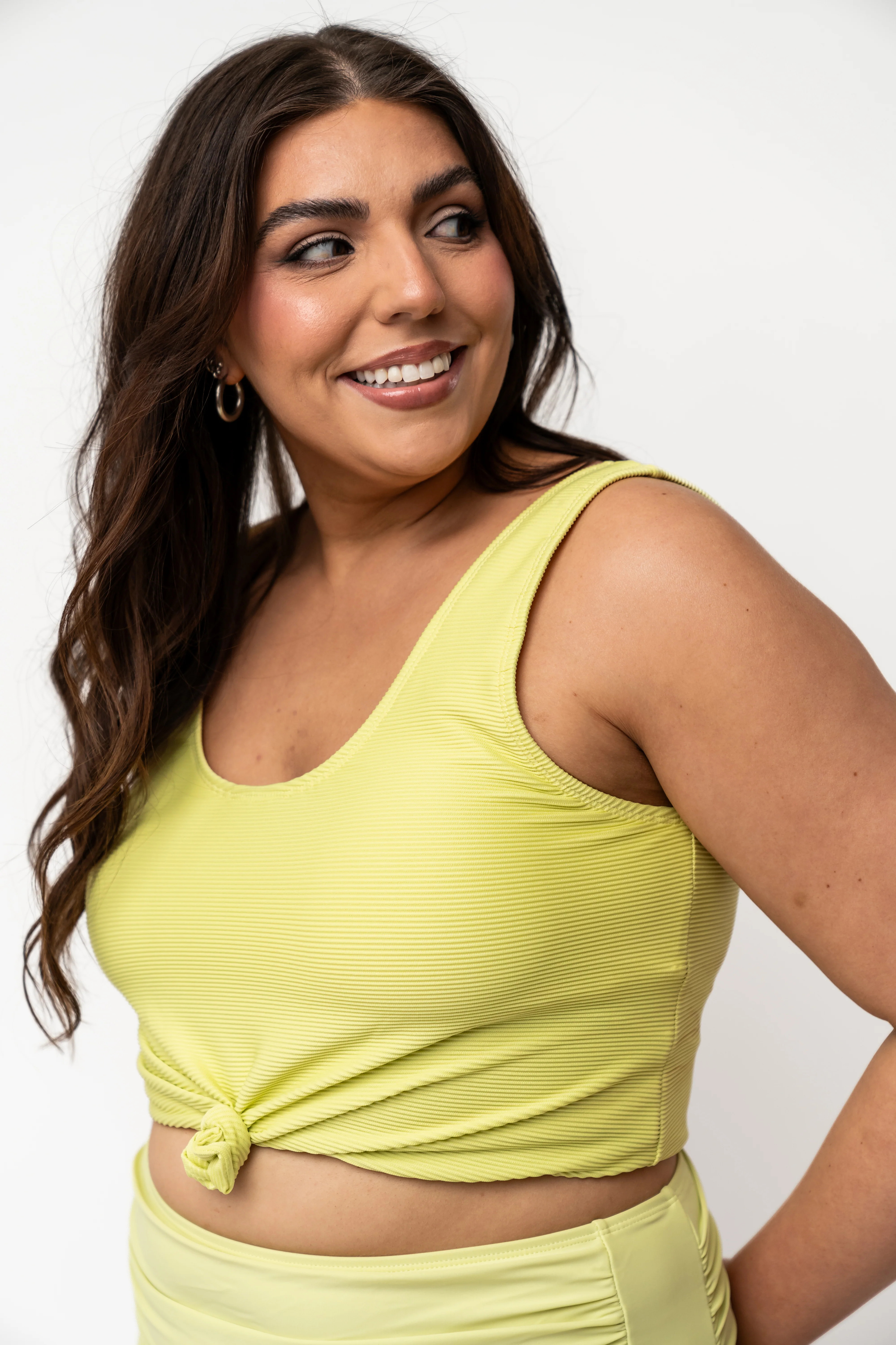 Traveler Top | Lime | Coral Reef Swim