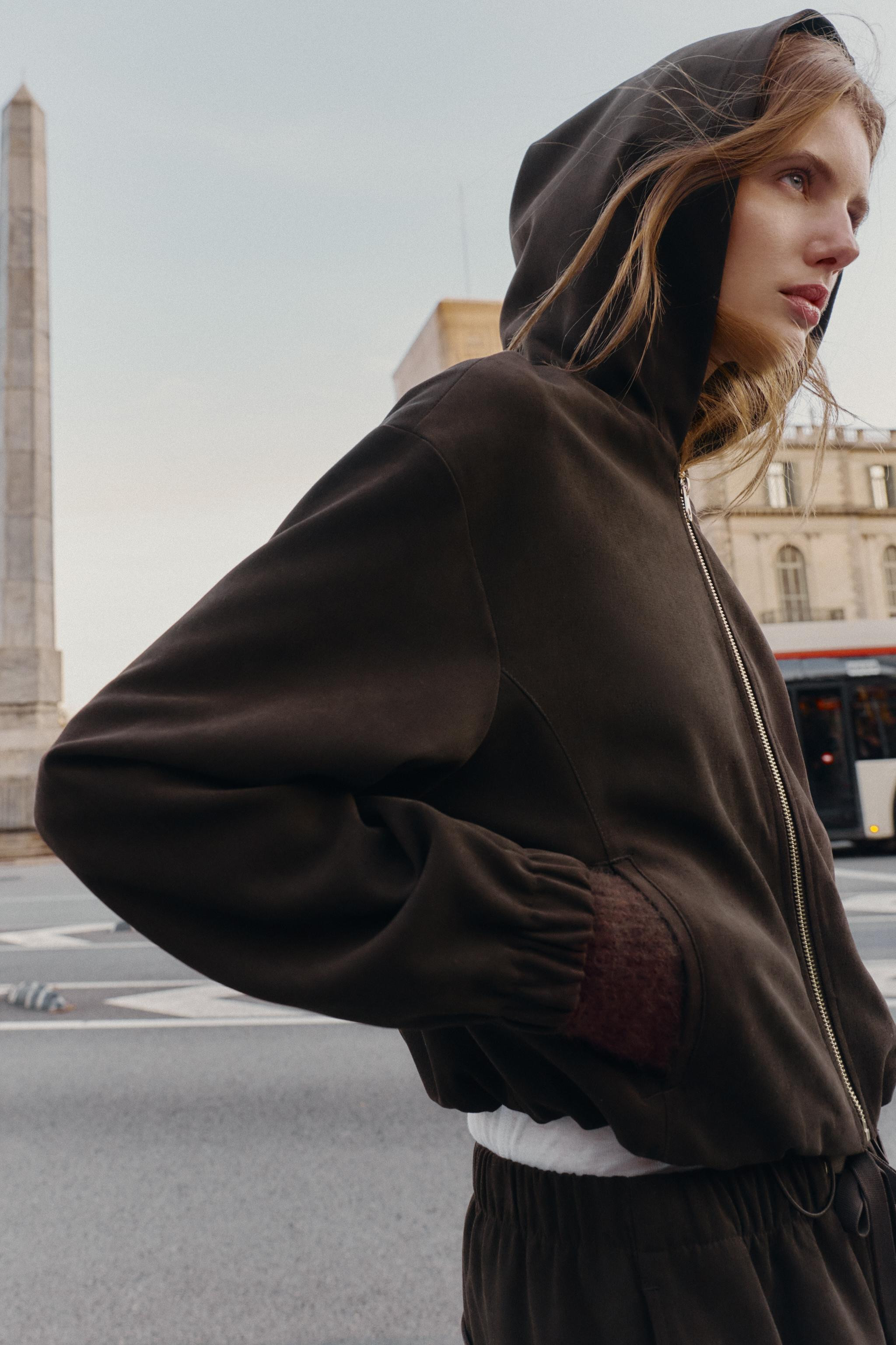 HOODED SWEATSHIRT | Zara US