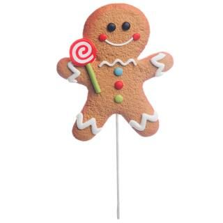 Gingerbread Man with Lollipop Pick by Ashland® | Michaels Stores