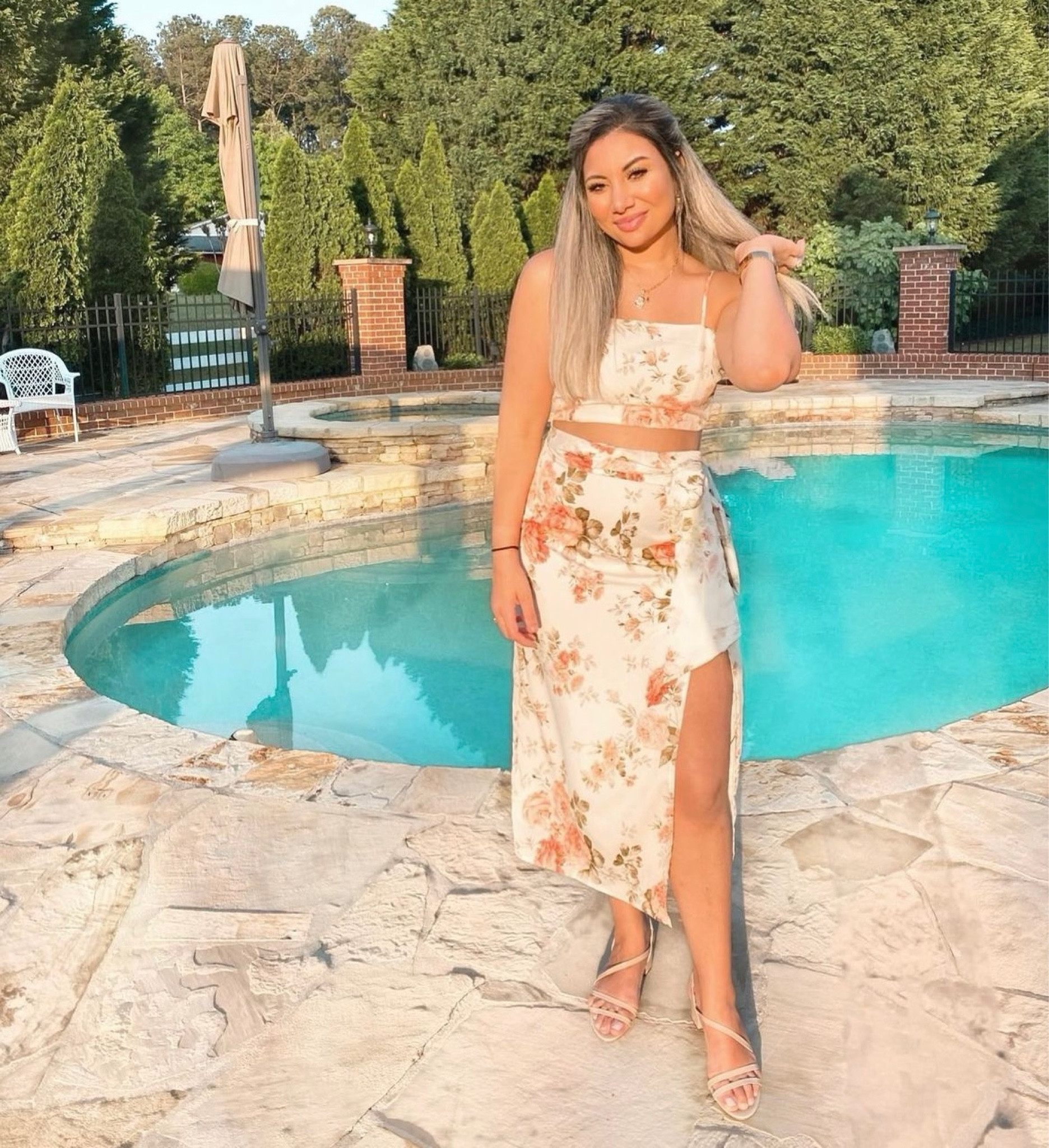 One of my favorite summer/spring floral 2 piece sets! Wore this last summer & it’s back in stock now 🥳

#LTKFind #LTKunder50 #LTKfit