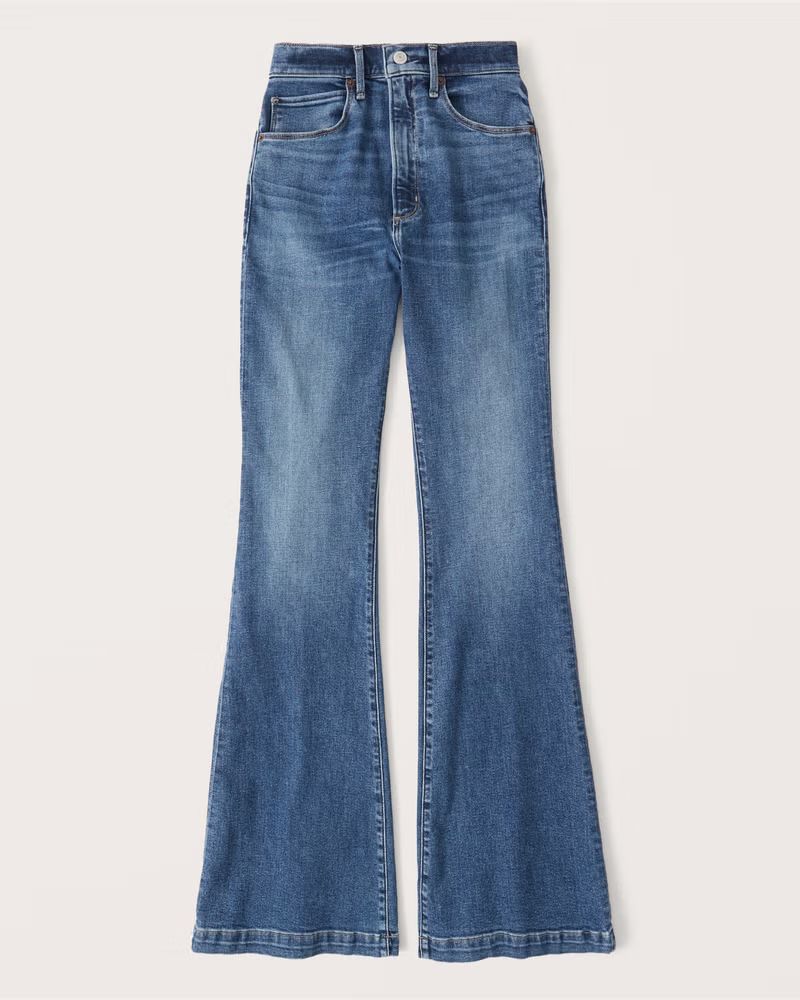 Ultra High Rise Flare Jeans | Abercrombie & Fitch (US)