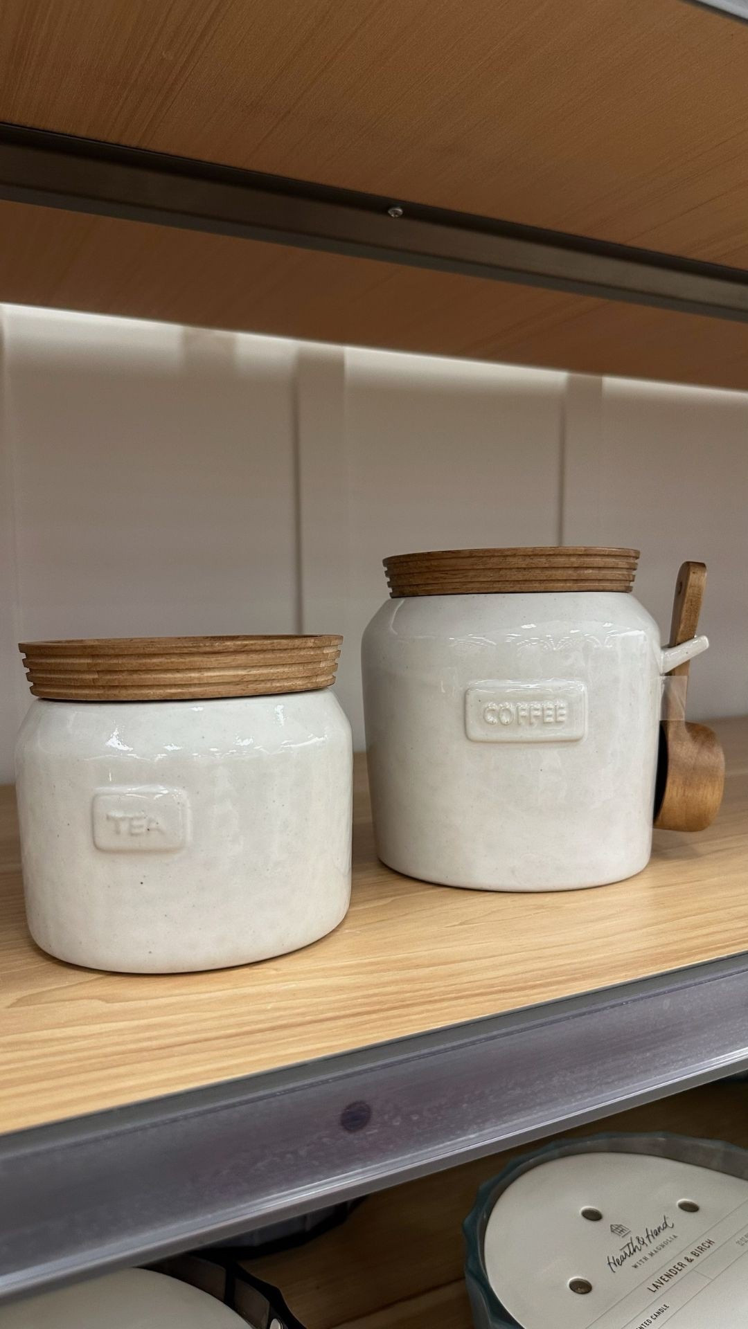 I love these Target coffee and tea canisters. They're so pretty you'll want to keep them on the counter!

#LTKHome #LTKmomlife #LTKSeasonal