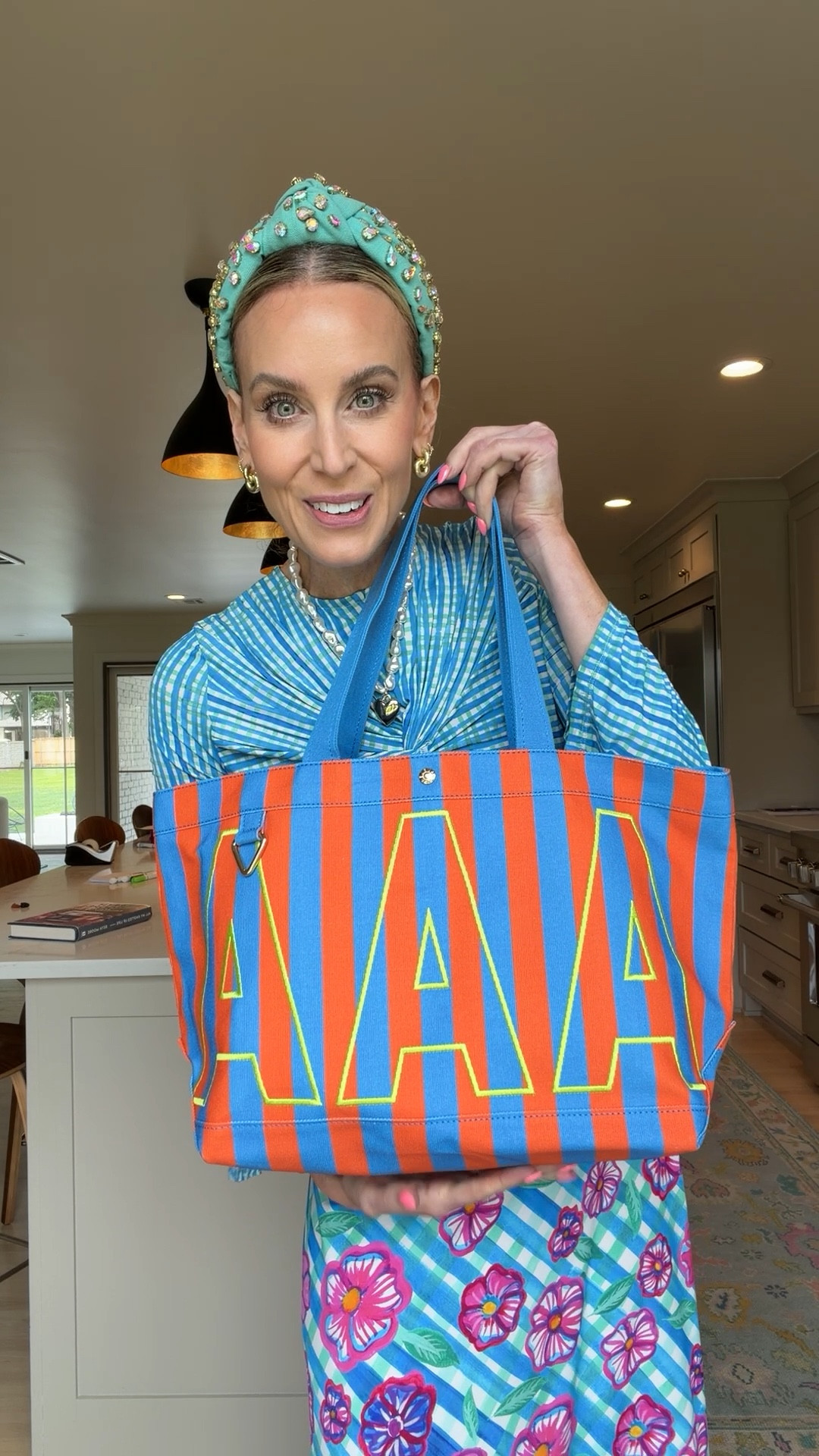 The cutest custom tote and hoodies from
BaubleBar!! This bracelet kit and bag charm kit make the best gifts and this is the cutest necklace too! 