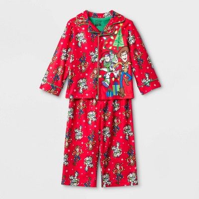 Toddler Boys' Toy Story Pajama Set - Red | Target