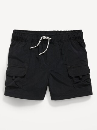 Functional-Drawstring Cargo Shorts for Baby | Old Navy (US)