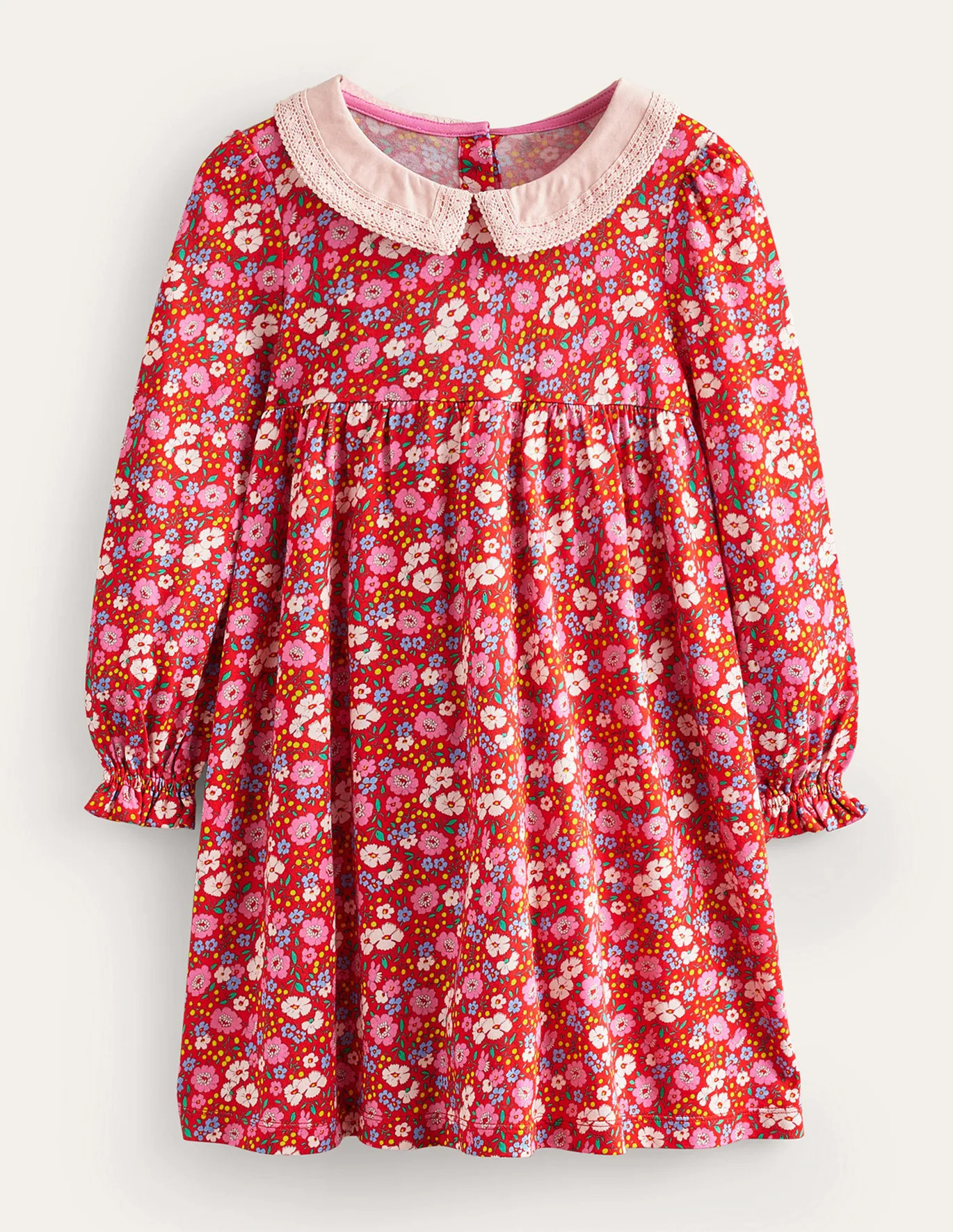 Lace Collar Jersey Dress | Boden (US)