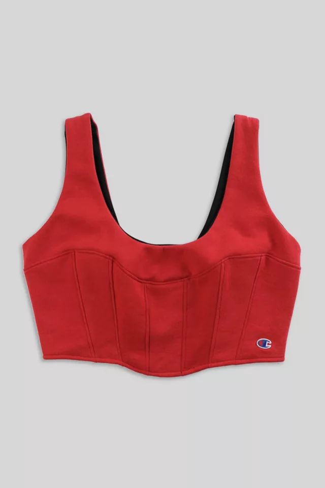 Frankie Collective Rework Champion Sweatshirt Bustier 010 | Urban Outfitters (US and RoW)