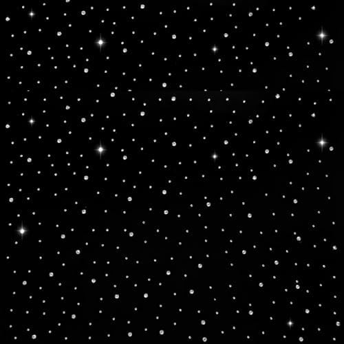 6 Sheets Iron On Rhinestone Sheets  - Hot Fix Rhinestone Transfer Sheets for Heat Press Rhineston... | Amazon (US)