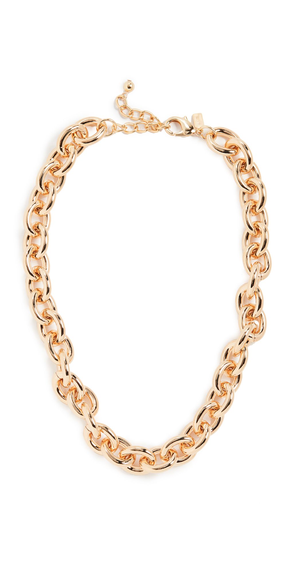 Kenneth Jay Lane Gold Link Chain Necklace | Shopbop