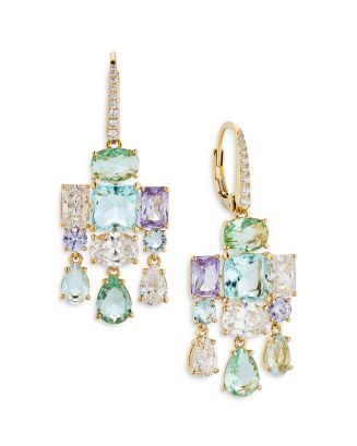 Nadri Watercolor Chandelier Earrings in 18K Gold Plated  Back to results -  Jewelry & Accessories... | Bloomingdale's (US)