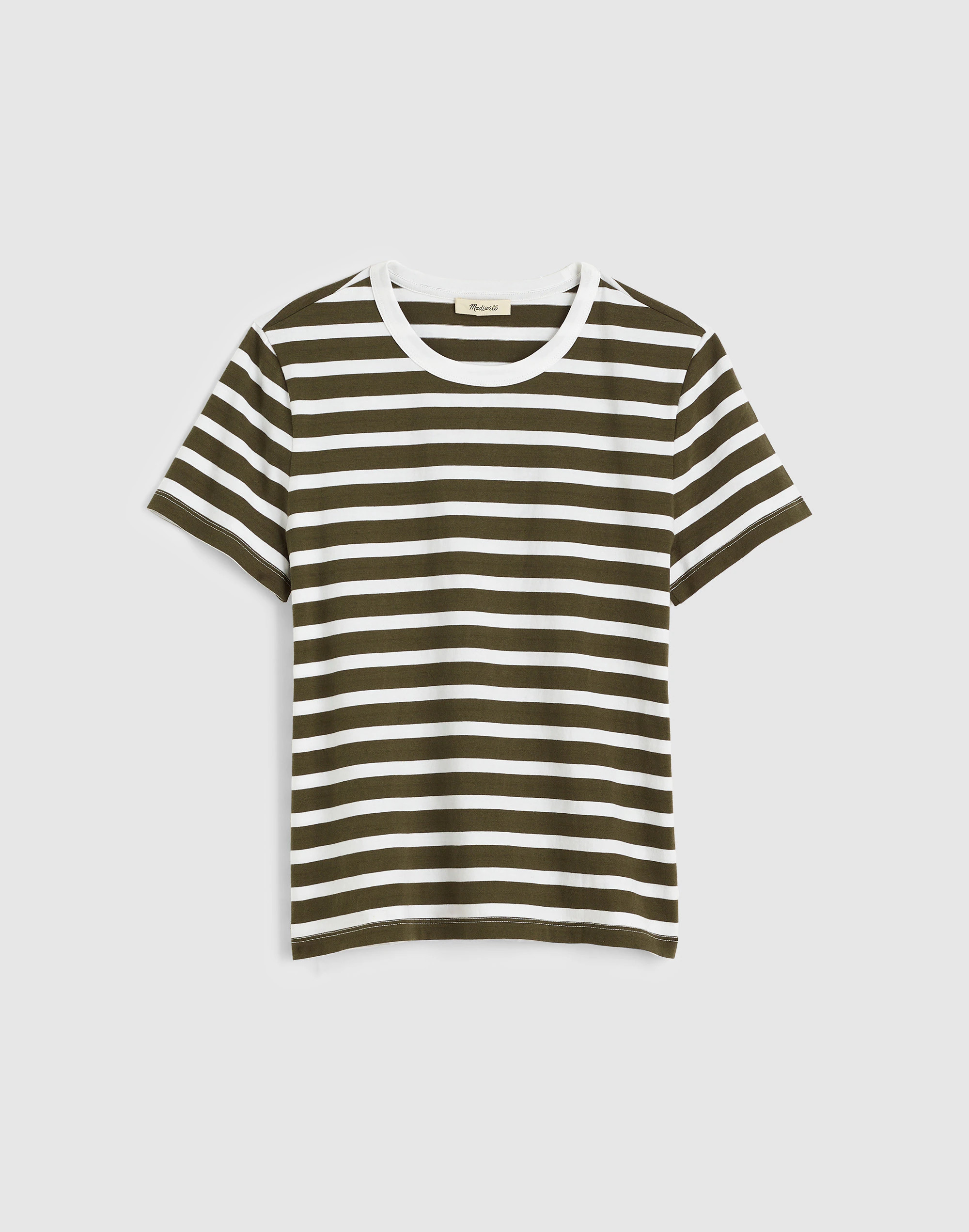 The Perfect Crewneck Tee in Allday Jersey | Madewell