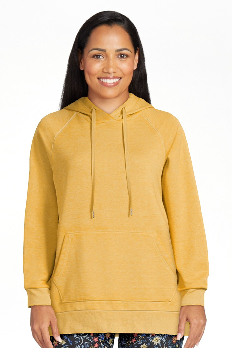 Time and Tru Women's Garment Washed Pullover Hoodie, Sizes S-3XL - Walmart.com | Walmart (US)