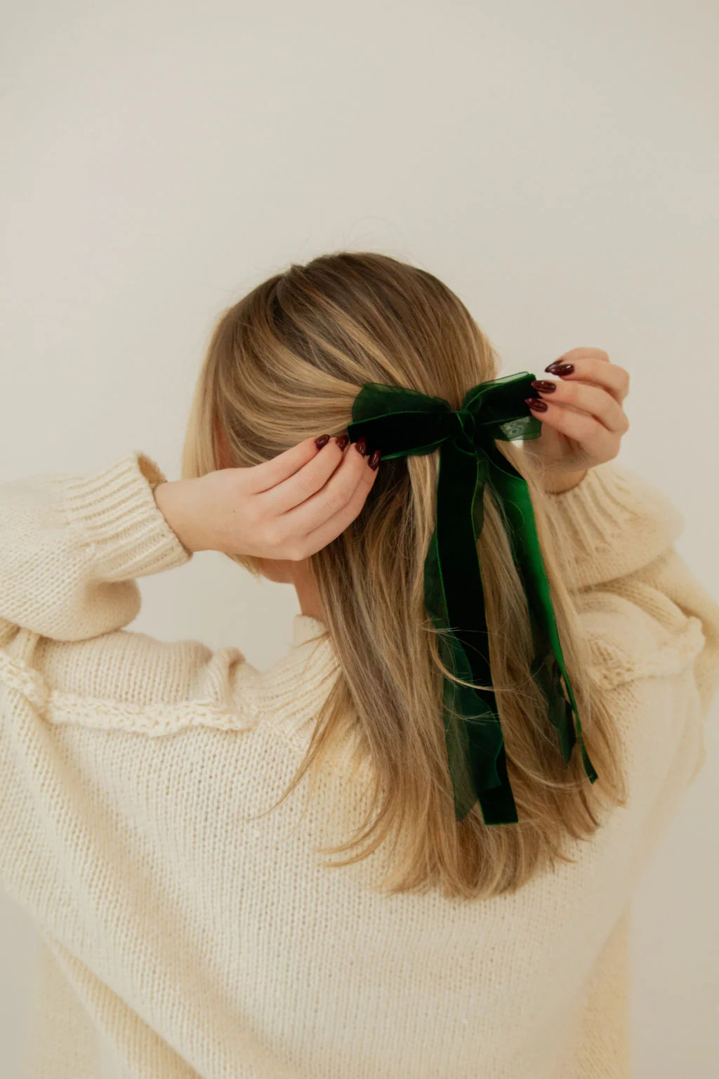 Chiffon + Velvet Bow | Shop Andi