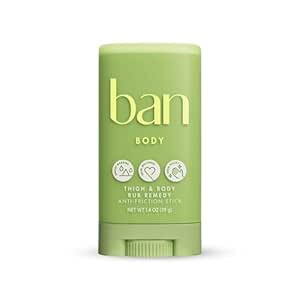 Ban Thigh & Body Rub Remedy Anti-Friction Balm, Anti Chafe Balm for Women and Men, Leg Chafing Pr... | Amazon (US)