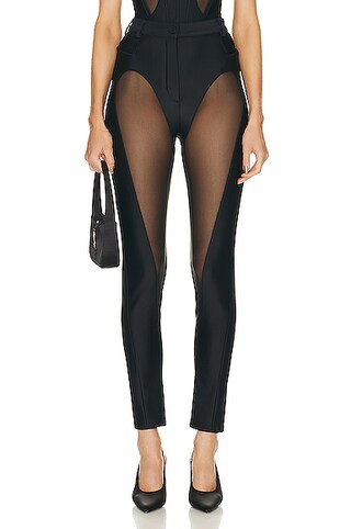 Tulle Stretch Legging | FWRD 