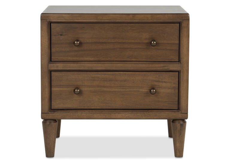Sylvie 2 Drawer Nightstand -Idris Amber | Urban Barn