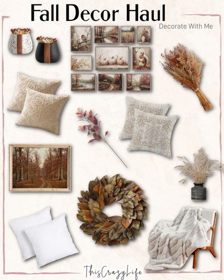 Hey fam! Thanks for joining me this week shopping & decorating for fall, even though the Arizona weather isn’t quite on board with me yet. 🤪 I’ve linked all the items I used in today’s Fall Clean + Decorate With Me video! Let me know which decor item is your favorite! 

#LTKhome #LTKSeasonal #LTKstyletip