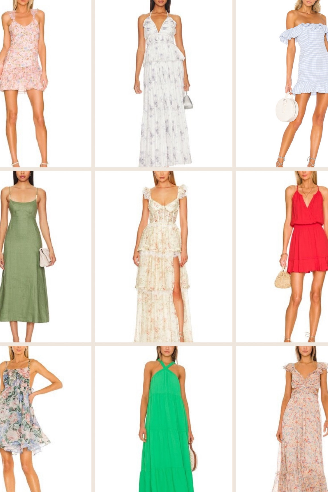 Revolve spring dresses 

#LTKparties #LTKfindsunder100 #LTKSeasonal