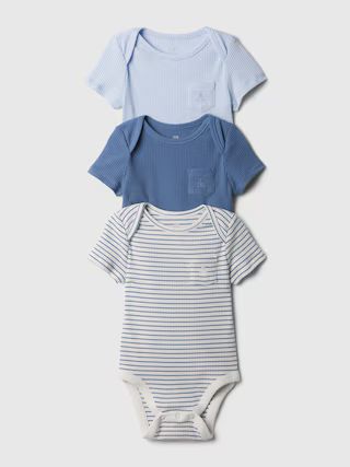 Baby First Favorites TinyRib Bodysuit (3-Pack) | Gap (US)