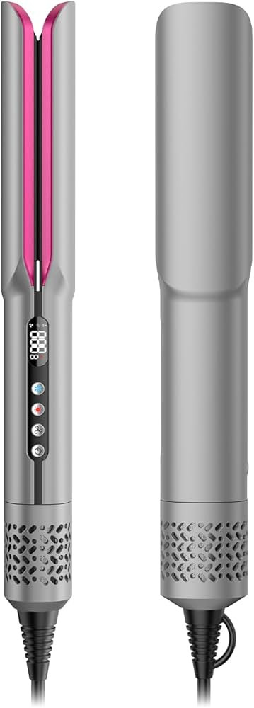slopehill 2-in-1 Hair Straightener and Blow Dryer, Professional Flat Iron with High-Speed Airflow... | Amazon (US)