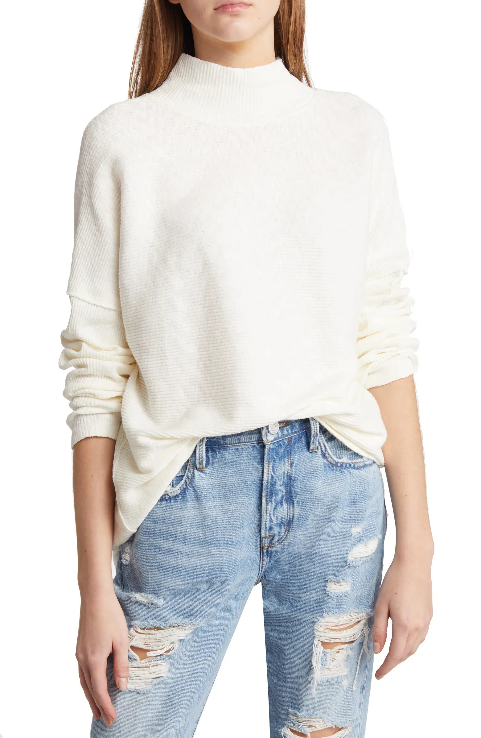 Casey Rib Tunic Sweater | Nordstrom