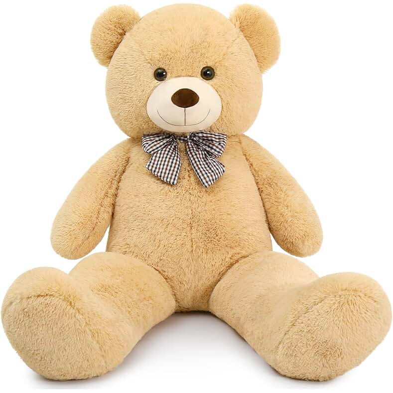 MaoGoLan Giant Teddy Bear 4 Feet, Big Bear Stuffed Animal 47", Adorable and Cuddly, Classic Teddy... | Amazon (US)