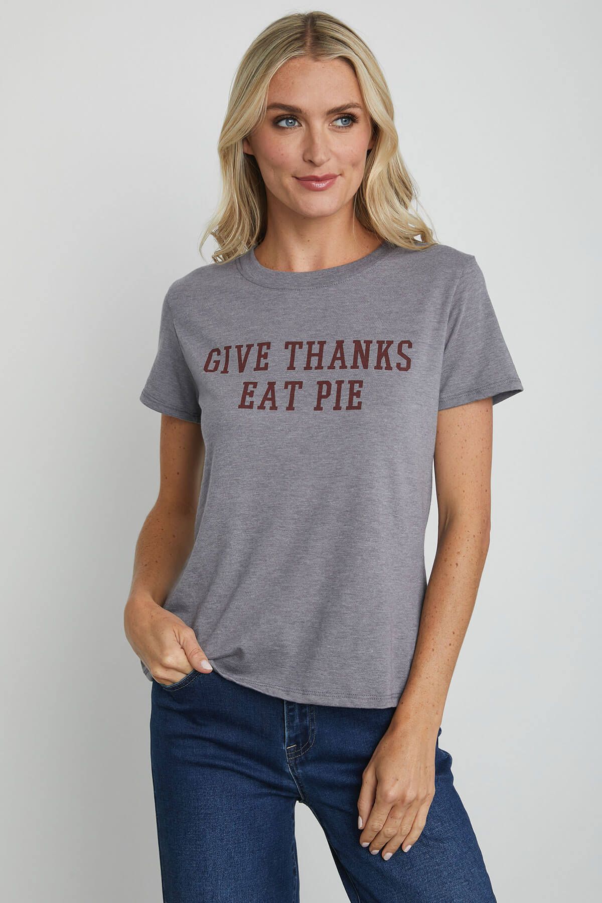 Suburban Riot Give Thanks Eat Pie Tee | Social Threads