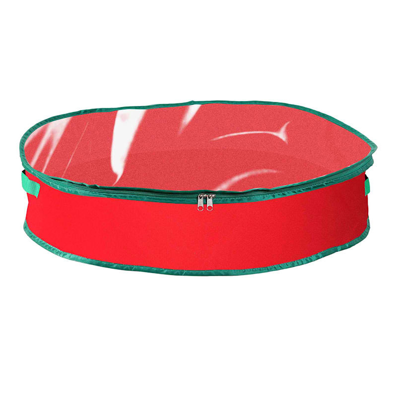 Small Christmas Wreath Storage Bag, 24" | At Home