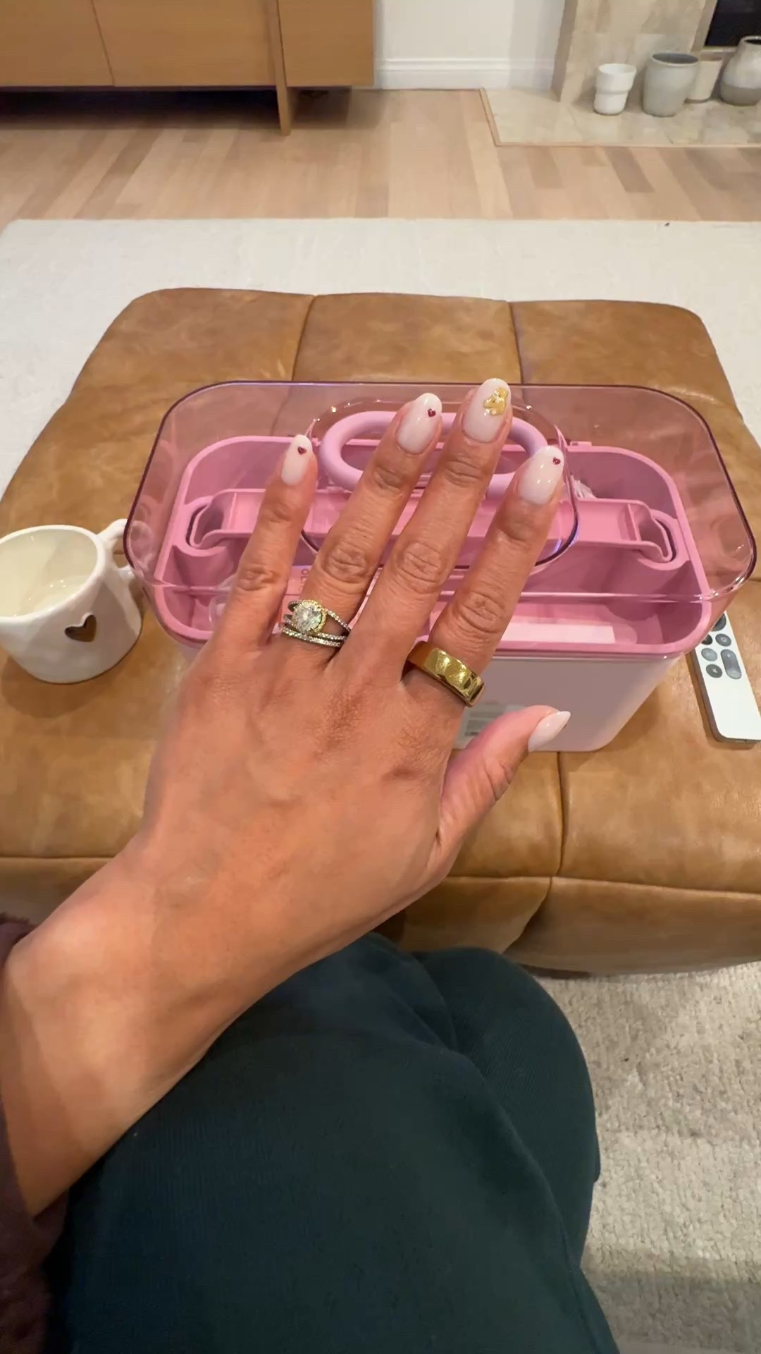 Cute press on nails from olive and June and my new pink caddy for all my nail supplies! So cute and spacious and on sale for $6!!! 


#LTKValentine #LTKselfcare #LTKSeasonal