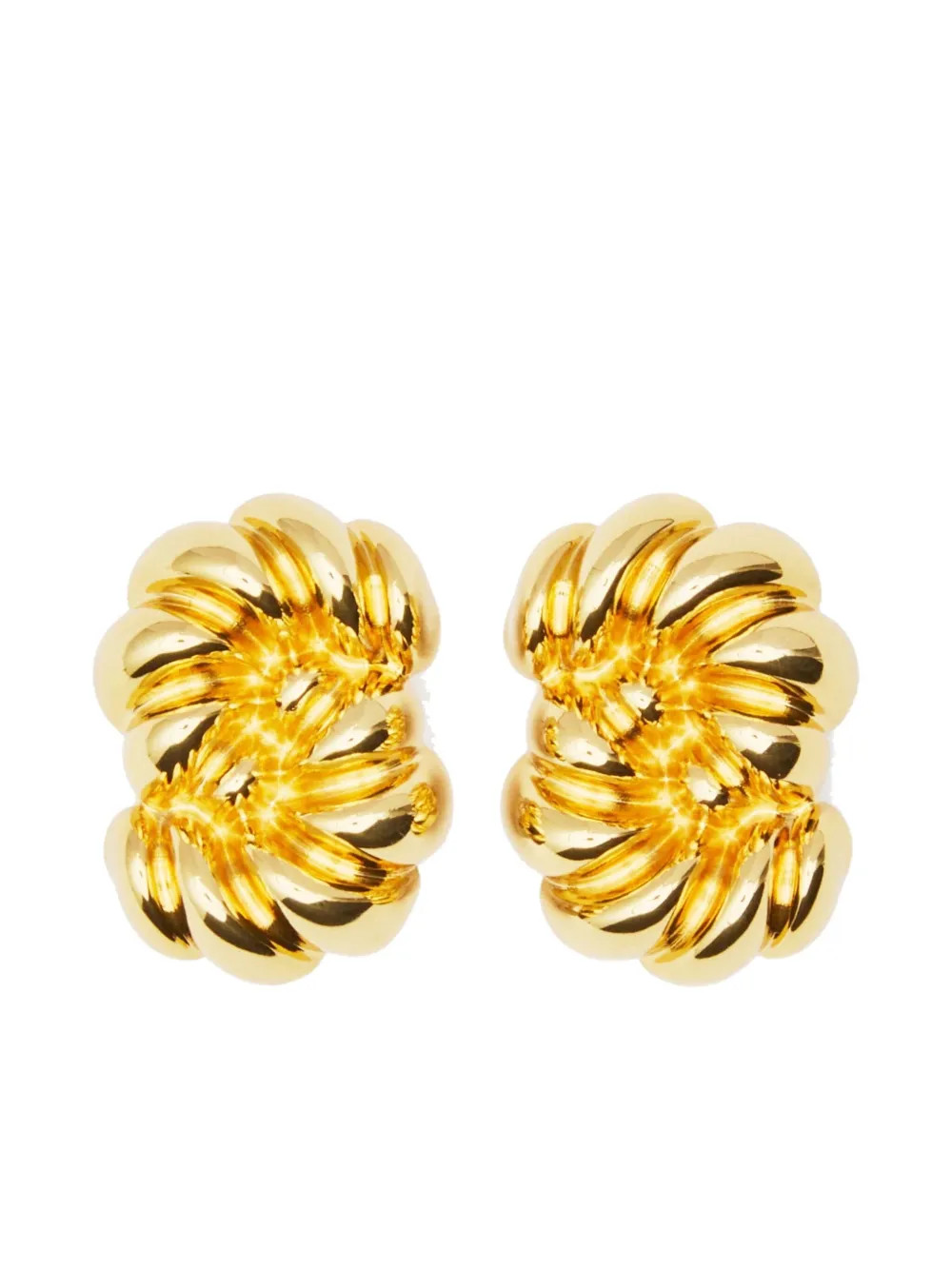 JULIETTA Loulou Earrings | Gold | FARFETCH | Farfetch Global