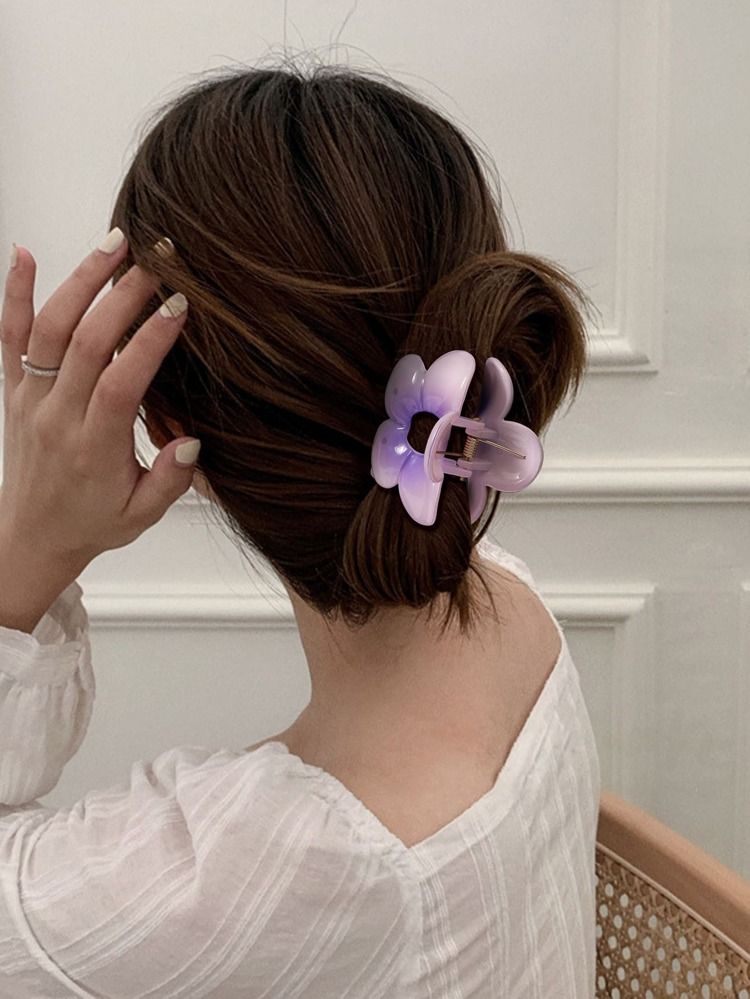 Flower Design Hair Claw | SHEIN