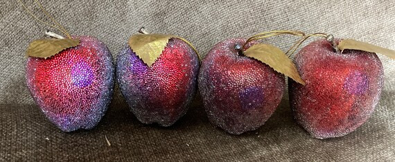 8 1960's Beaded Fruit-apples Pear Peach and Lemons Foe | Etsy | Etsy (US)