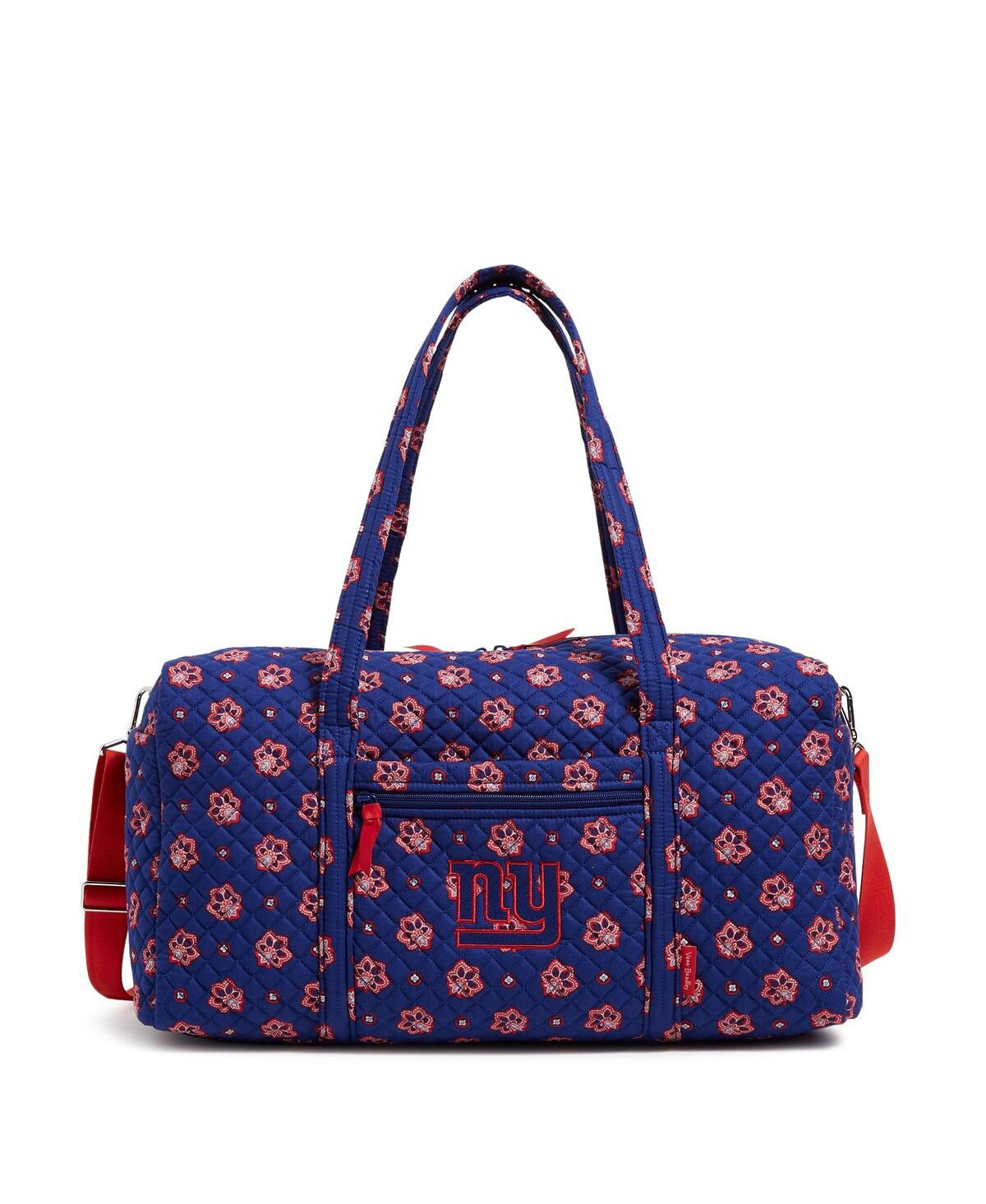 Men's and Women's Vera Bradley New York Giants Large Travel Duffel Bag - Blue | Macy's