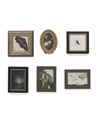 6 Piece Ghost Garden Wall Art Set | TJ Maxx