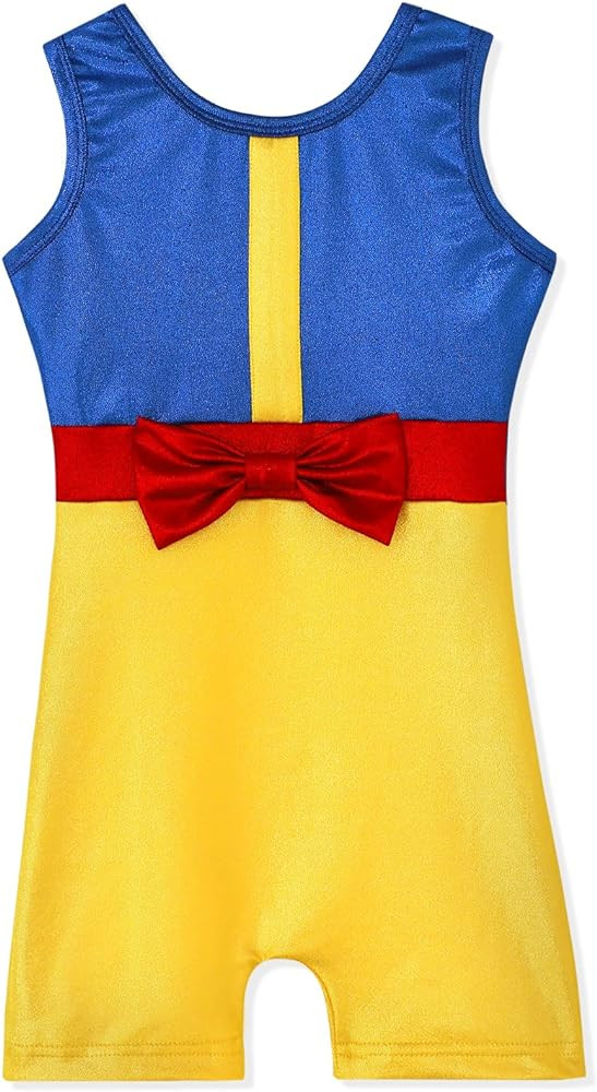 HOZIY Gymnastics Leotards for Girls Sparkly Biketard Mermaid Green Red Hot Pink Polka Dots | Amazon (US)