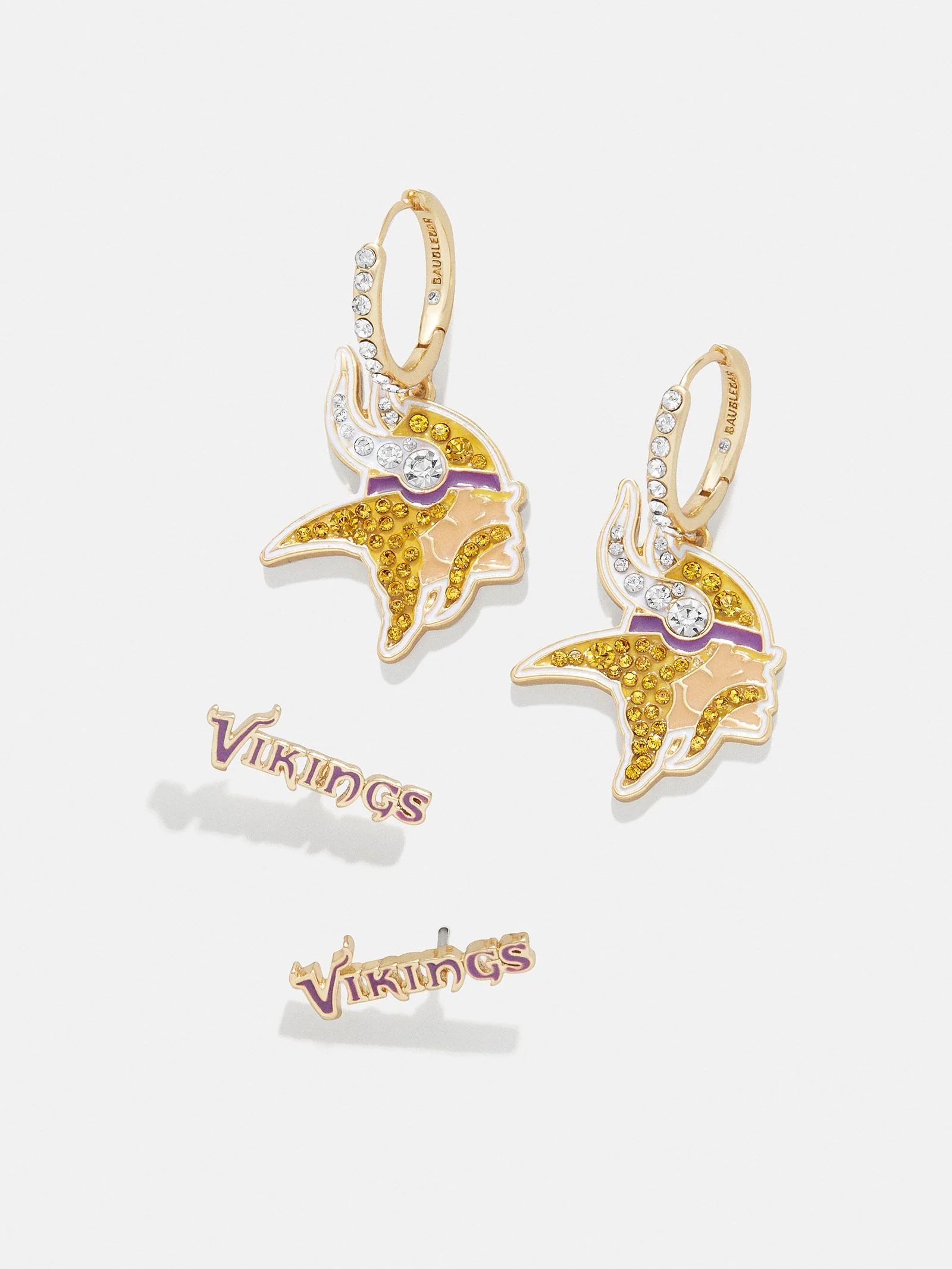 Minnesota Vikings Earring Set | BaubleBar (US)