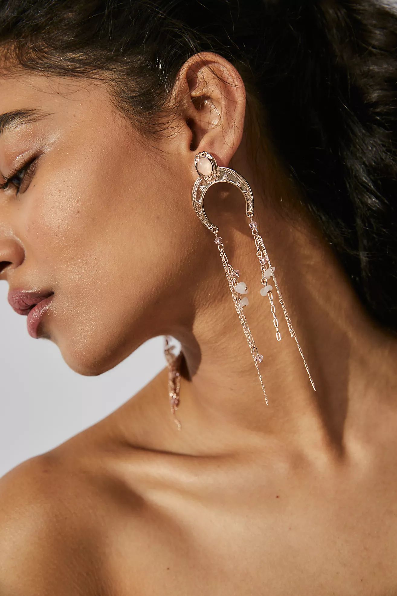 Rhiannon Stone Earrings | Free People (Global - UK&FR Excluded)